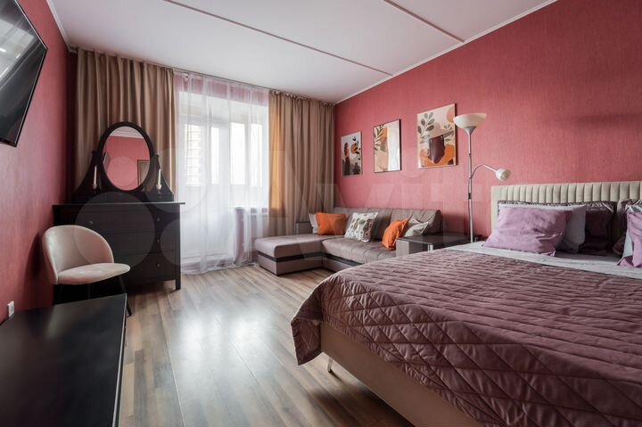 1-к. квартира, 44 м², 15/25 эт.