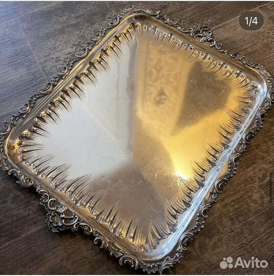 Поднос антикварный