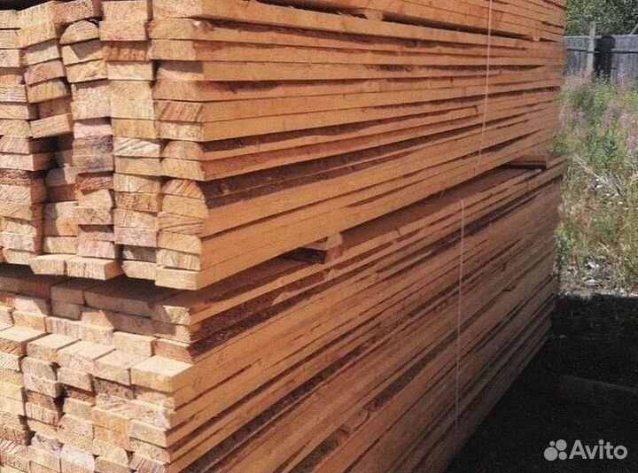 Доска обрезная 50х100х6000 Для опалубки