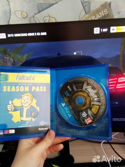 Fallout 4 ps4 диск
