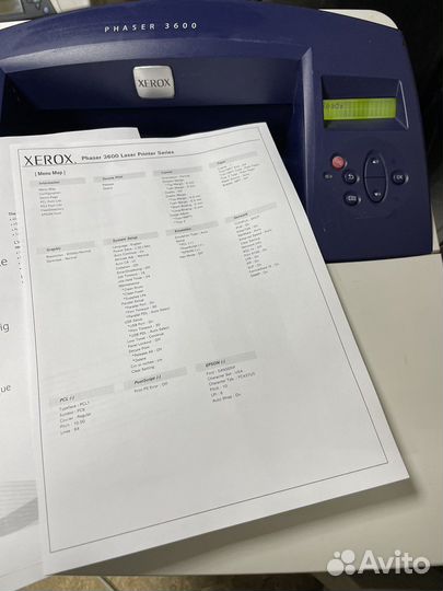 Принтер Xerox 3600