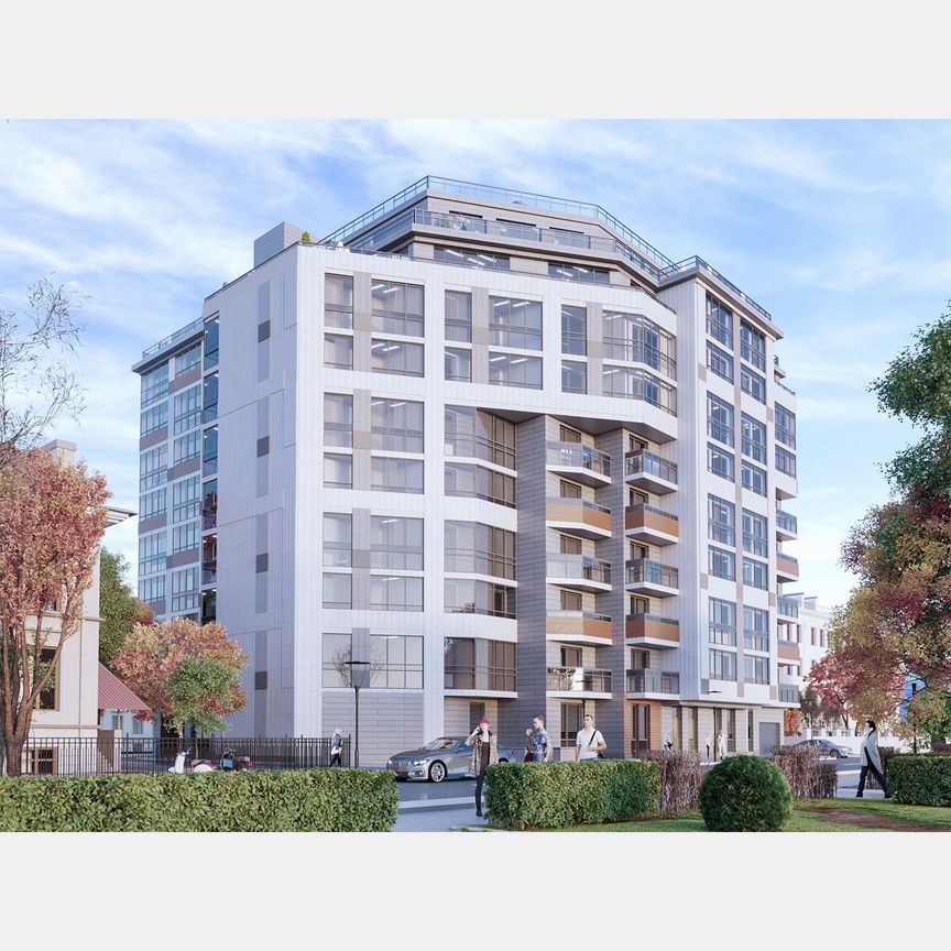 Апартаменты-студия, 37,2 м², 2/10 эт.