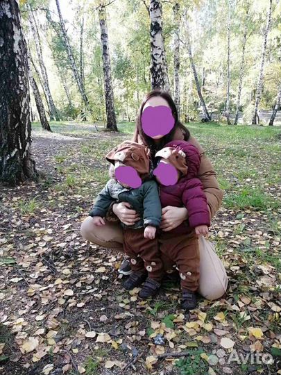 Костюм H&M, для близнецов, 86+6