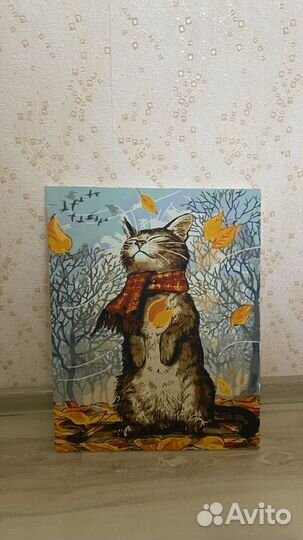 Картина акрилом на холсте