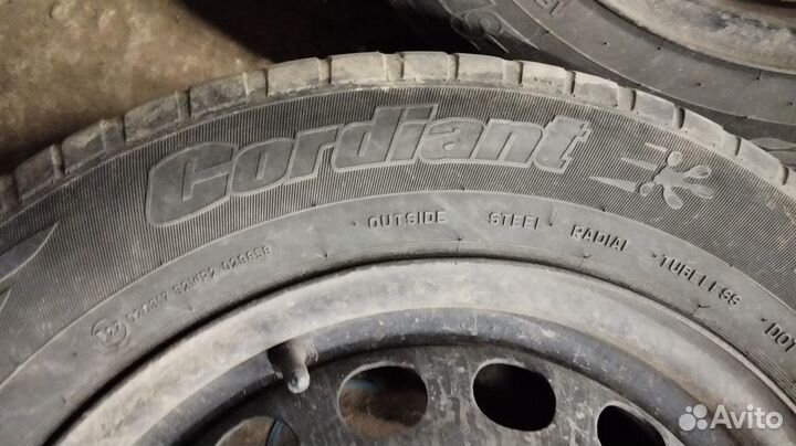 195/65 R15 Cordiant Sport 3 Лето Штампованные R15