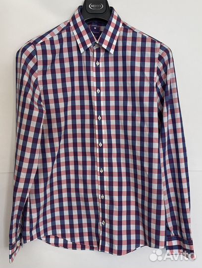 Рубашка мужская Redmond(Slim) оригинал L(41/42)