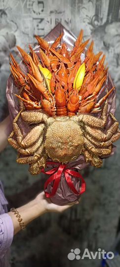 Букет из раков в подарок