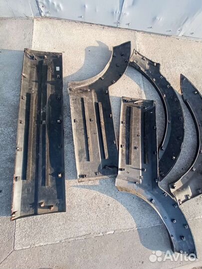 Kia Sorento 1 2002 - 2006 год накладка крыла