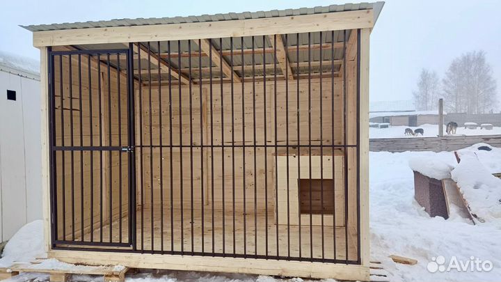 Вольер для собак уличный