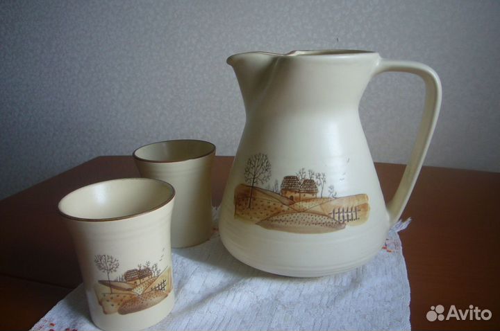 Кувшин и стаканы из Югославии, 