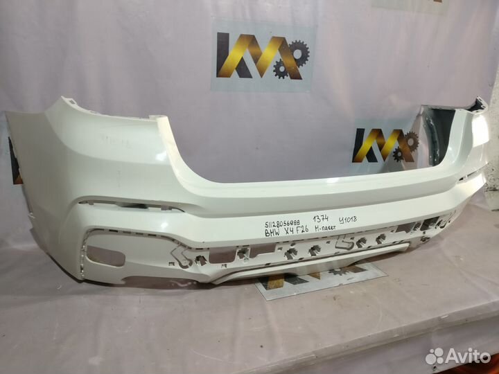 BMW X4 F26 Бампер Задний М-пакет 1374