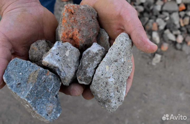 Вторичный щебень 40-70