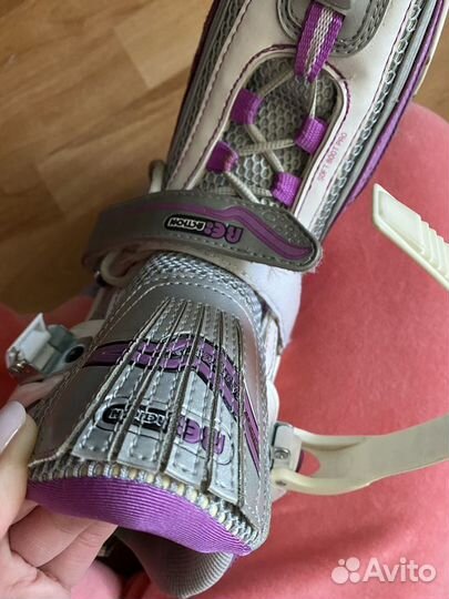 Роликовые коньки reaction с сумкой