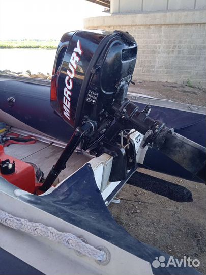 Лодка, с мотором, прицепом