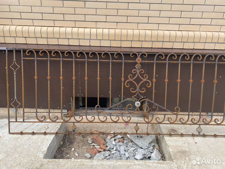 Кованая решетка для балкона