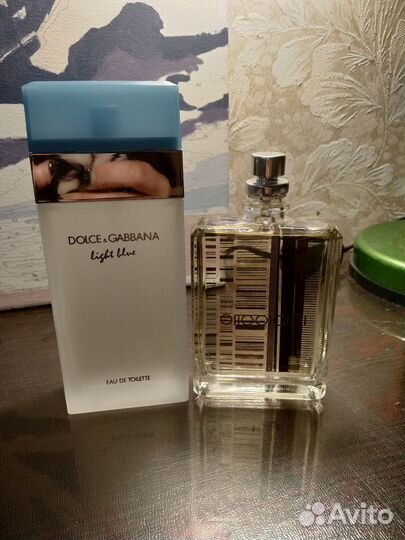 Escentric molecules 01, Dolce Gabbana light blue