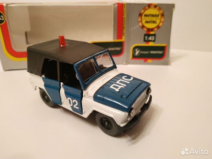 УАЗ 496 а34 дпс 1/43