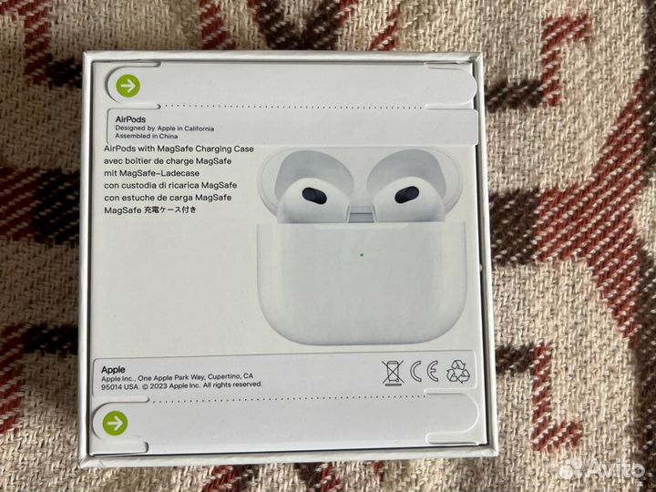 AirPods 3 Чип Airoxa, люкс качество