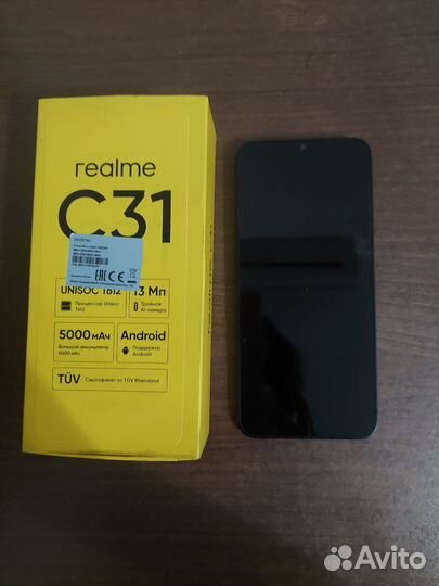realme C31, 4/64 ГБ