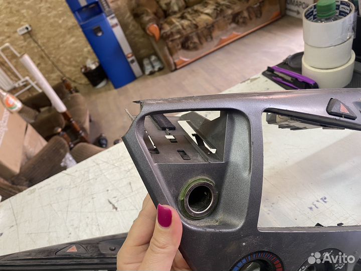 Рамка магнитолы в сборе Ford Focus 1 1998-2004