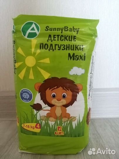 Подгузники Sunny Baby