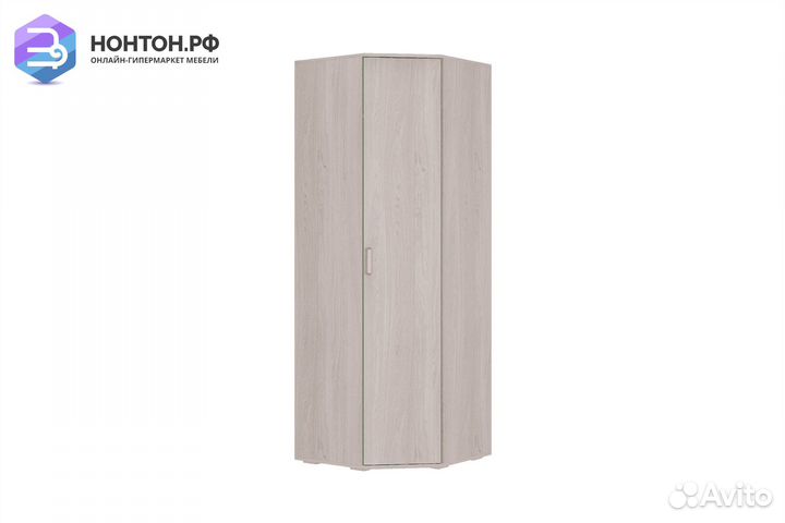 Шкаф угловой Белла ясень белый