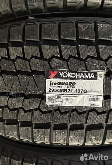 Yokohama Ice Guard G075 295/35 R21 и 315/30 R22