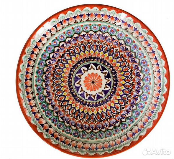 Ляган 38 см красный Мехроб