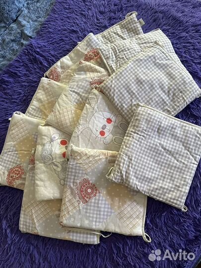 Бортики в кроватку