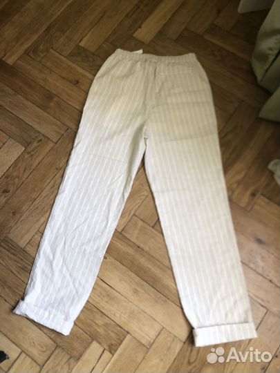Брюки женские лен хлопок