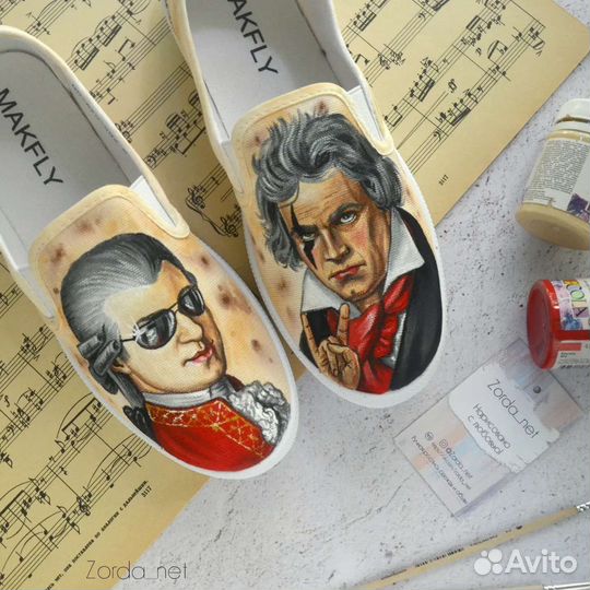 Художественная роспись одежды и обуви