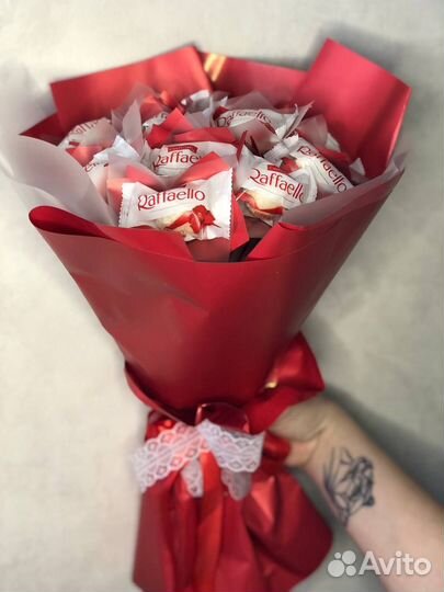 Букет из конфет рафаэлло