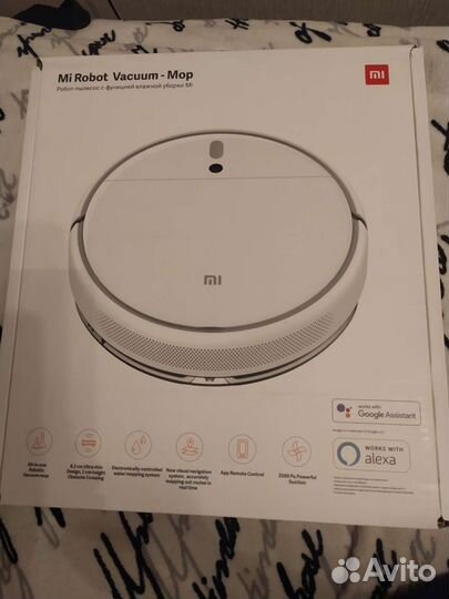 Робот пылесос xiaomi mi robot vacuum mop