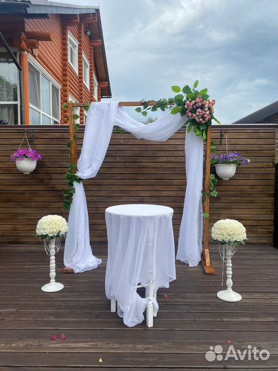 Арка свадебная, мольберт