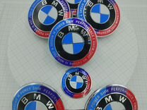 Эмблемы и колпачки на диски BMW (комплект)