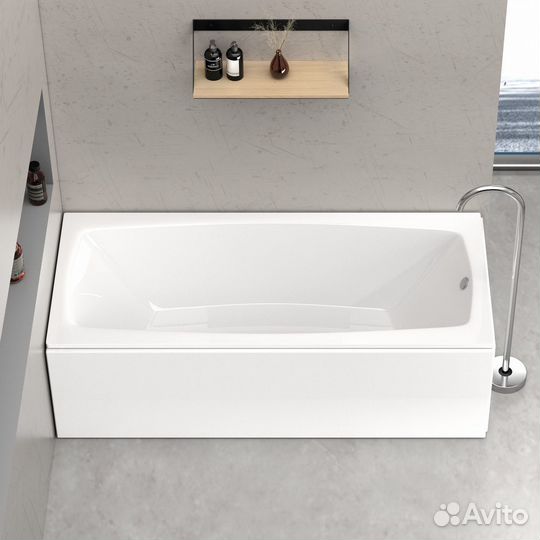 Акриловая ванна Black&White Swan SBA1757 170x75 белая