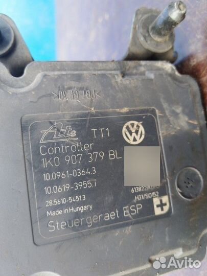 Блок abs Volkswagen Touran 1 1.4 TSI 2003-2014