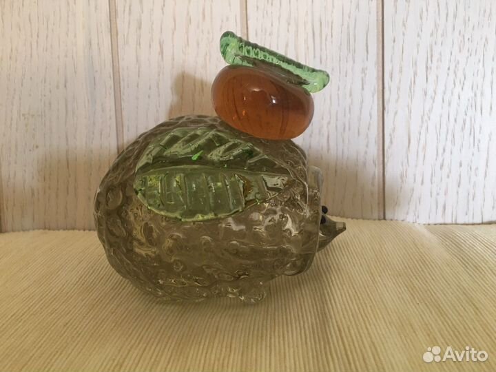 Стеклянный ёж 11 см