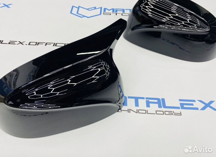 Накладка зеркала карбон BMW G05 G06 G07 G01 G02