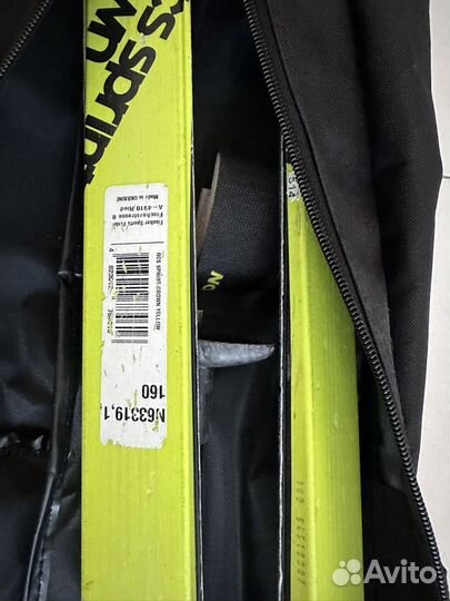 Беговые лыжи fischer, ботинки, палки лыжные