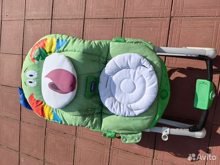 Шезлонг детский chicco balloon