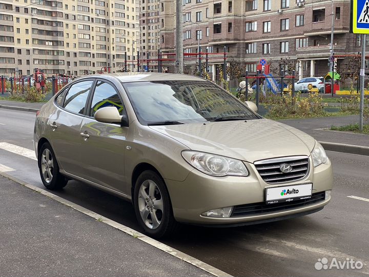 Hyundai Elantra 1.6 AT, 2008, 139 500 км