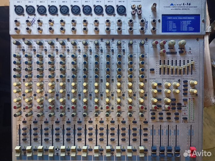 Микшерный пульт колонка