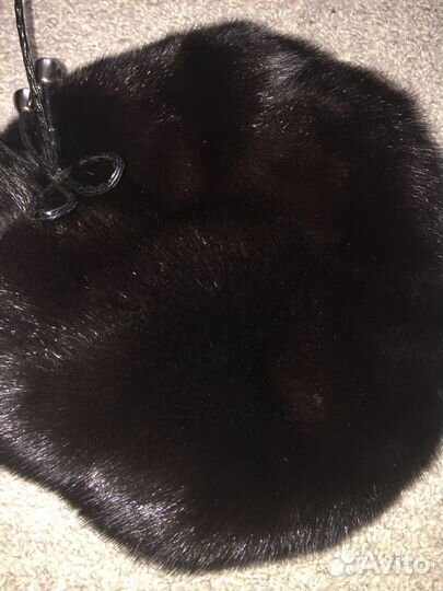 Норковая беретка