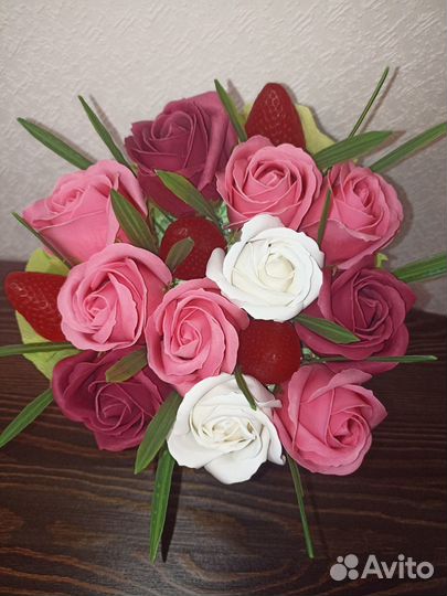 Мыльные букеты