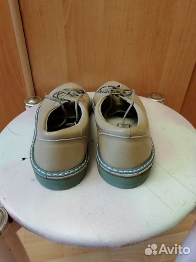 Туфли женские 36 р. натуральная кожа без каблука