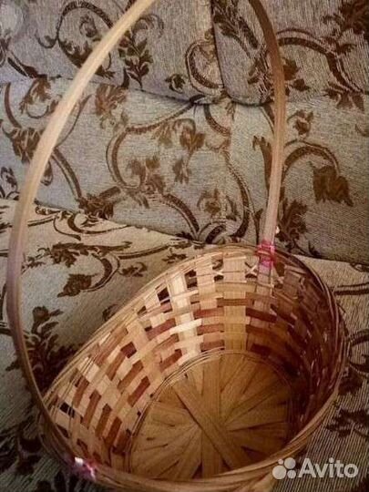 Корзина плетеная