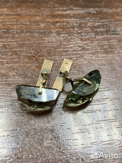 Запонки серебро СССР
