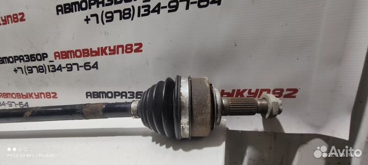 Привод передний правый Honda jazz honda fit