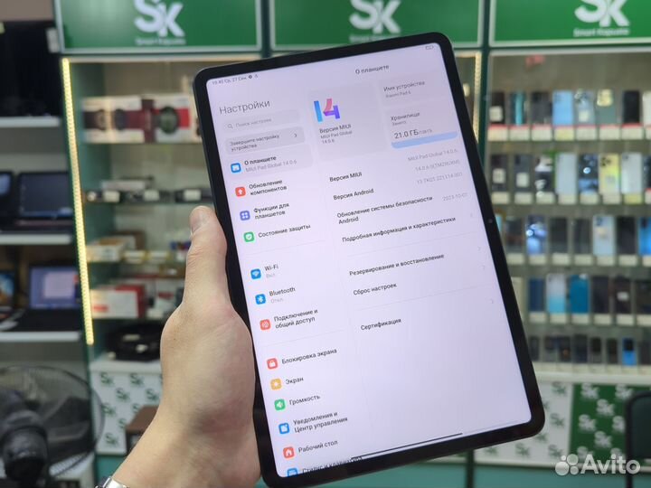 Планшет xiaomi pad 6 (Идеал) 6/128GB Tmn01